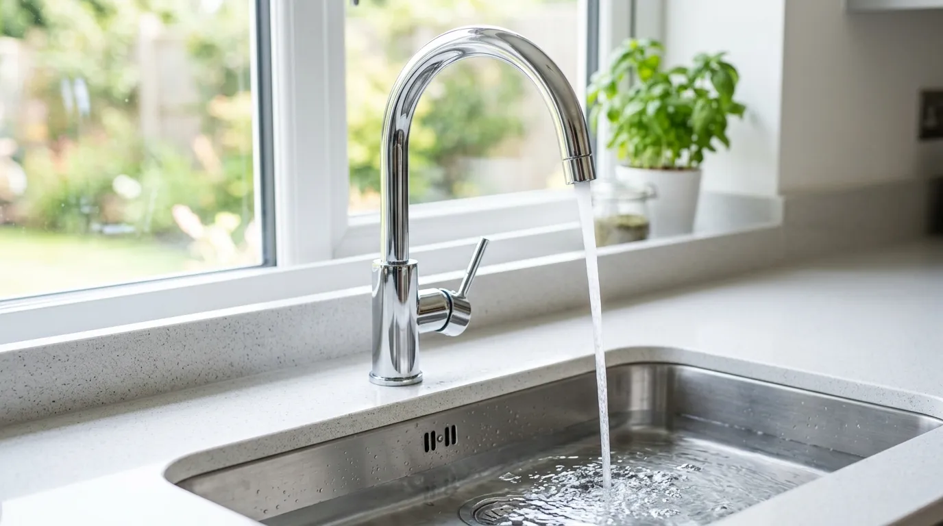 Local Plumbing Master Pros same day plumber fixing a faucet in Maynard, MN